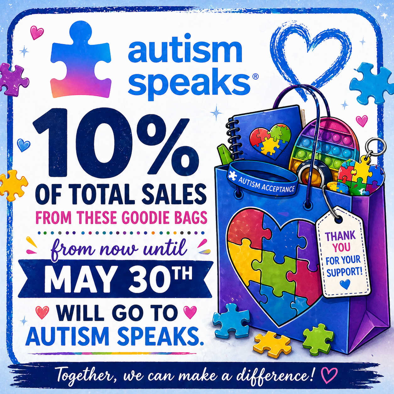 Mystery Autism Goodies Bag