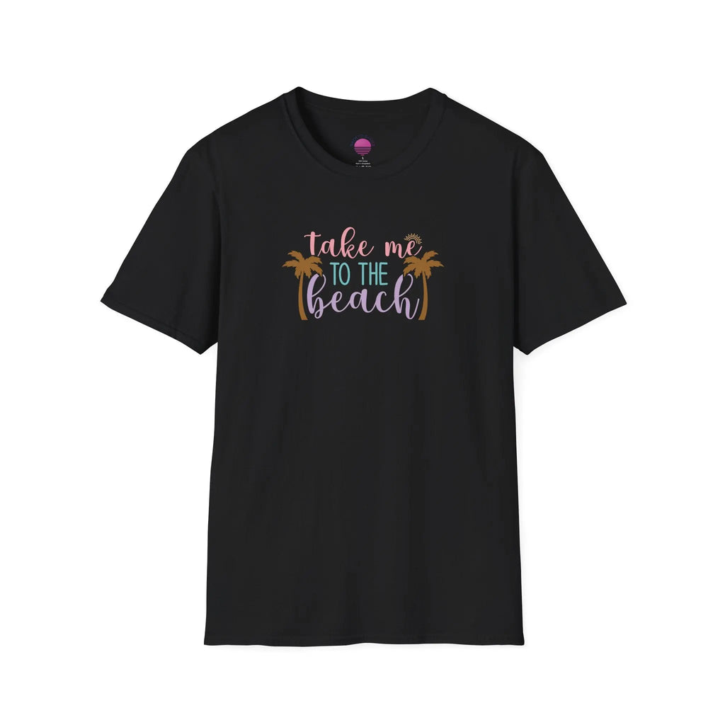 Take Me to the Beach Pastel Palm T-Shirt
