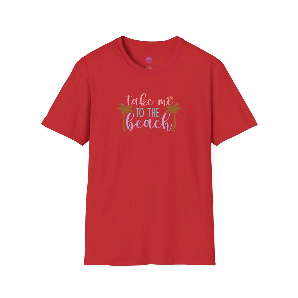 Take Me to the Beach Pastel Palm T-Shirt