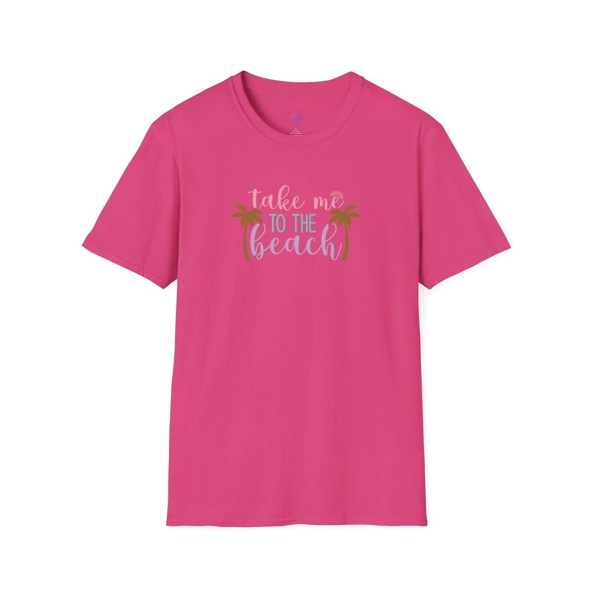 Take Me to the Beach Pastel Palm T-Shirt