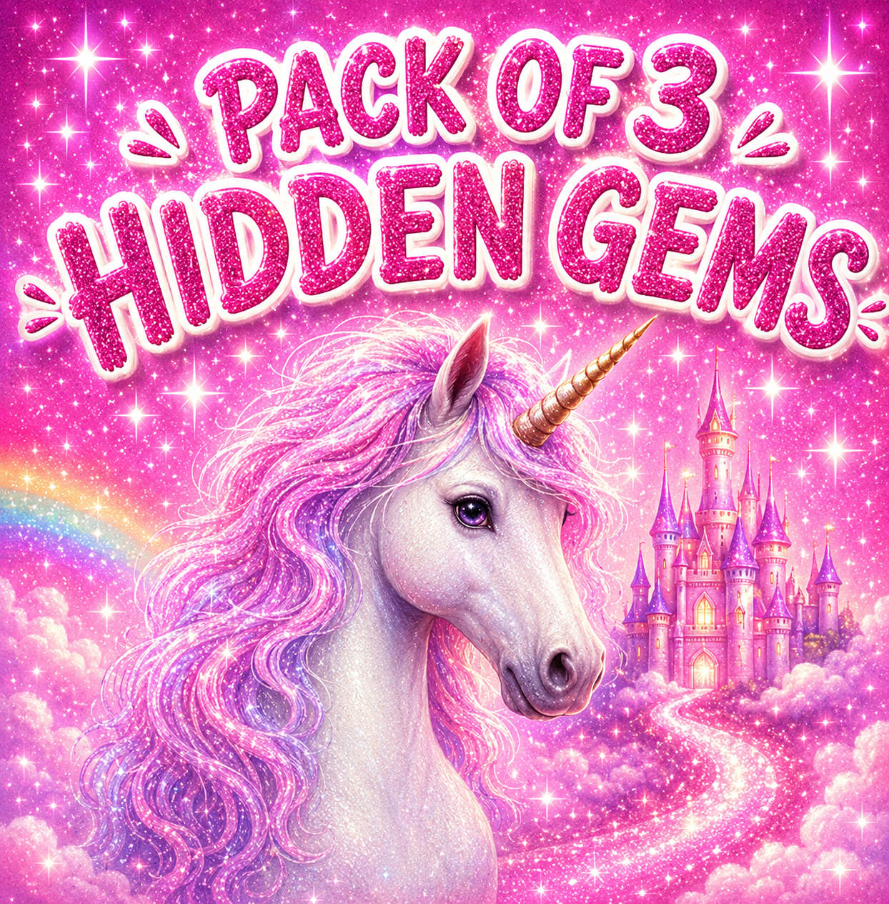 Pack of 3 Hidden Gems