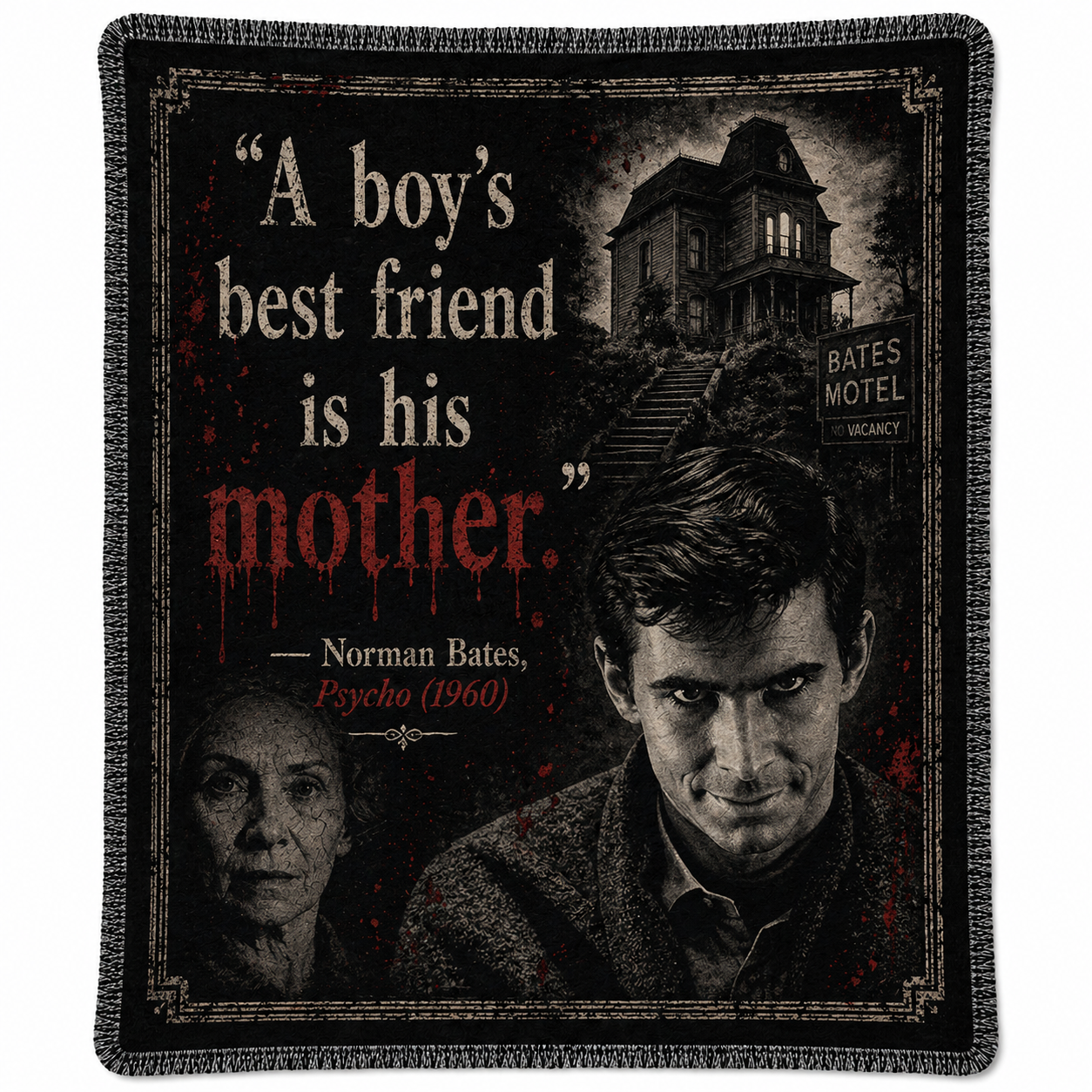 Mystery Reveal Horror Throw