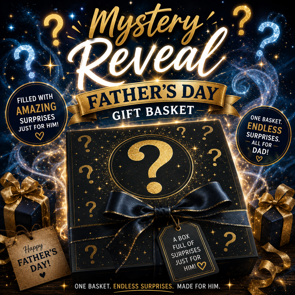 Mystery Reveal Father's Day Gift Basket