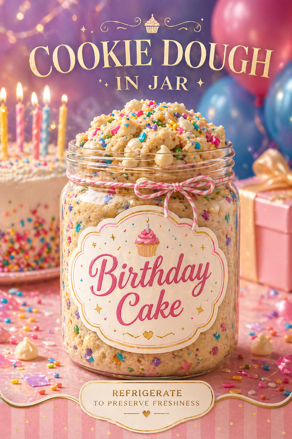 MYSTERY REVEAL Cookie Dough in a Jar