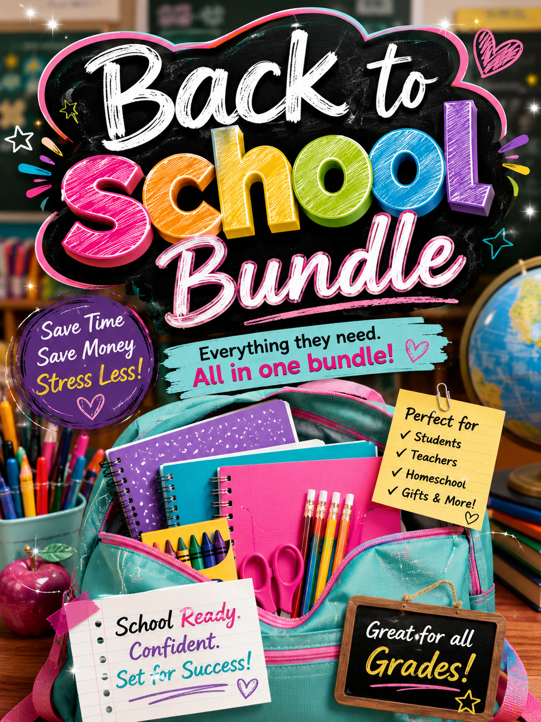Mystery Reveal Back To School Bundle