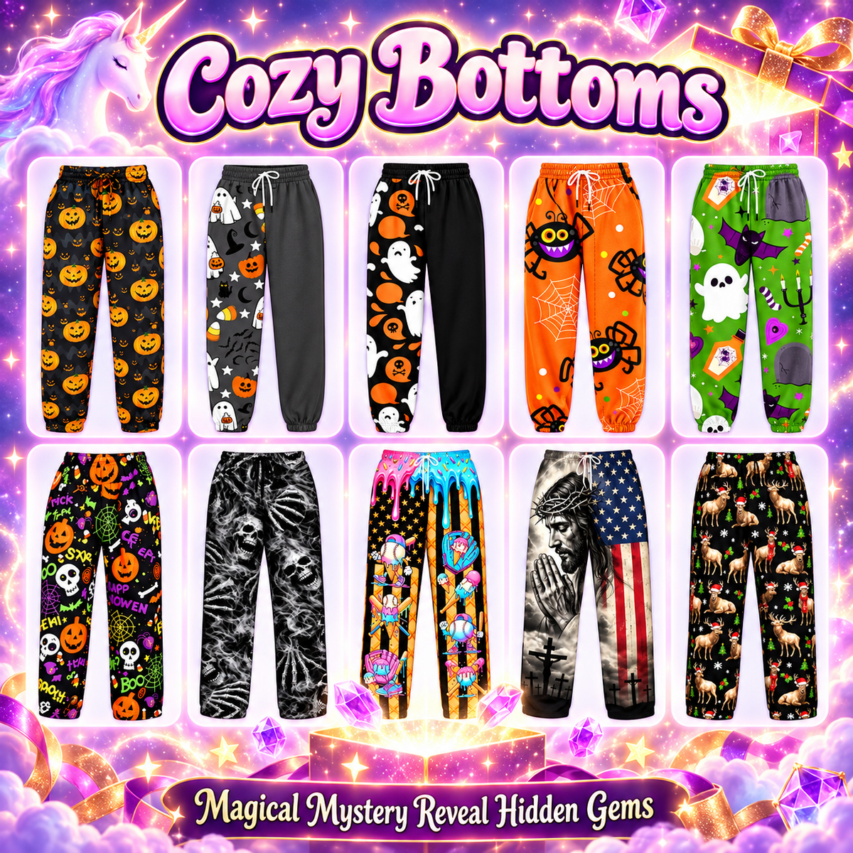 Mystery Reveal Cozy Bottoms