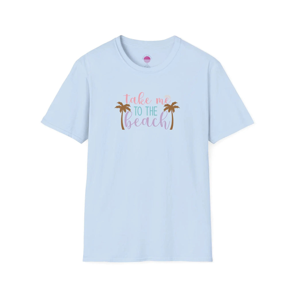 Take Me to the Beach Pastel Palm T-Shirt