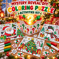 Mystery Reveal DIY Painting Puzzle Activities Kits