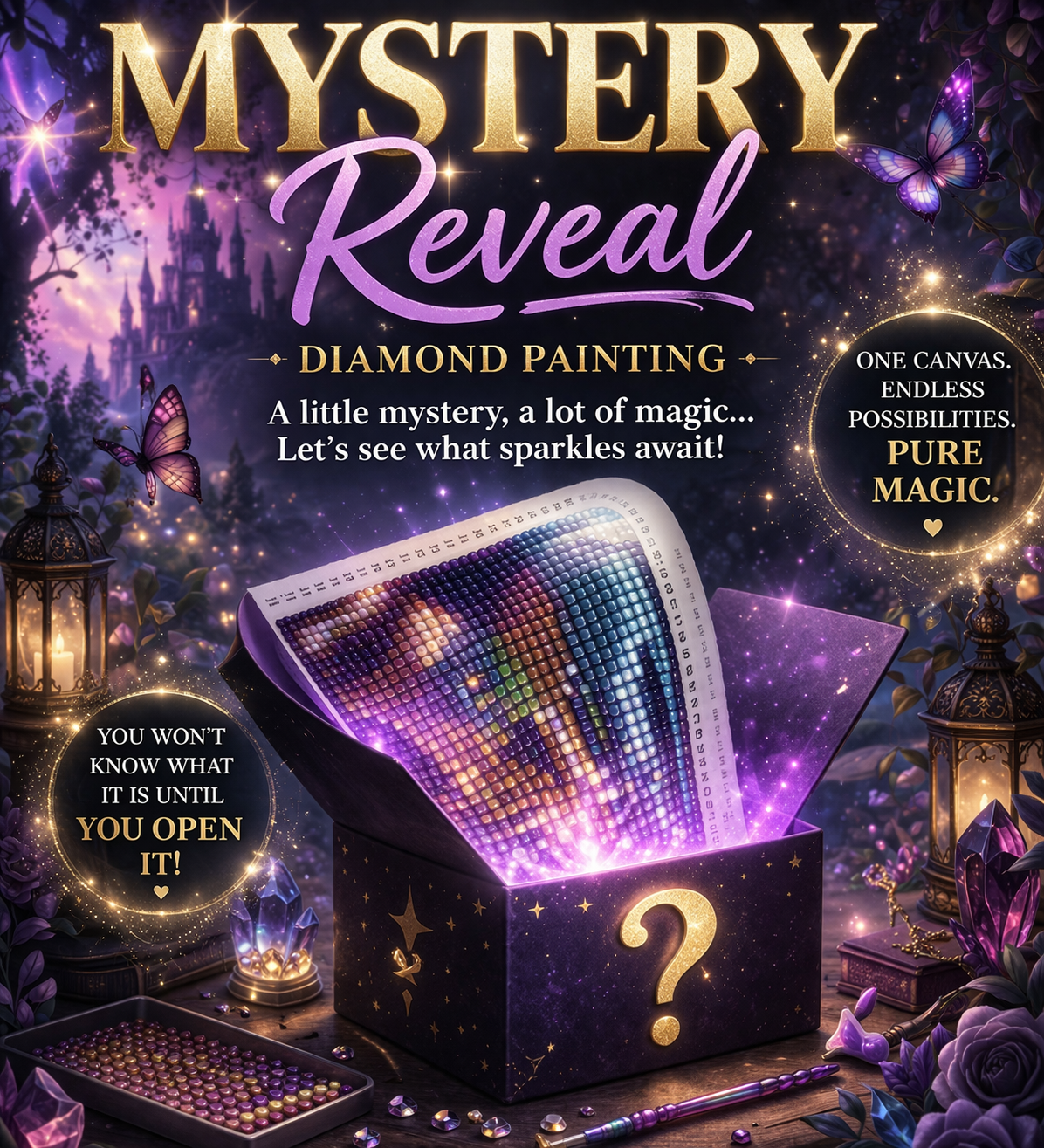 Mystery Reveal Diamond Painting