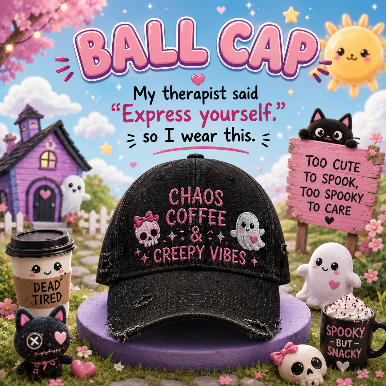 Mystery Reveal Ball Cap