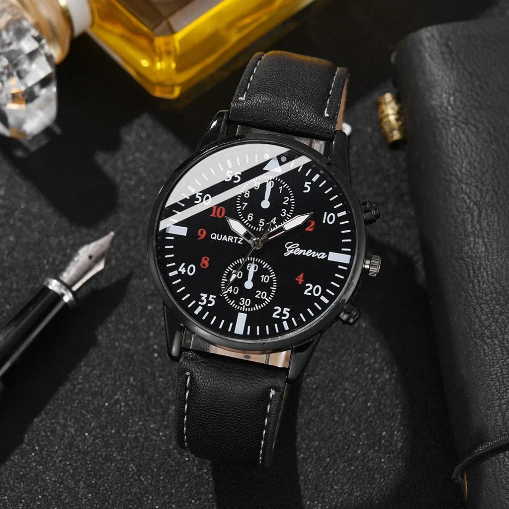 Men's Watch Gift Set with Sunglasses & Wallet