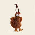 Chicken Plush Bag — Hen-Shaped Fuzzy Handbag & Keychain Plush Purse