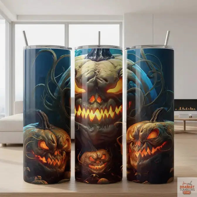 Scary Jack-o-lantern 20oz Tumbler