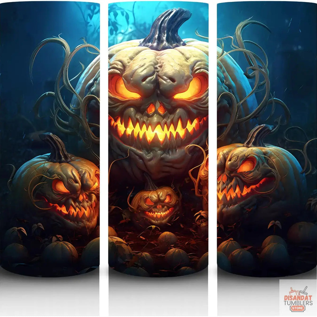 Scary Jack-o-lantern 20oz Tumbler
