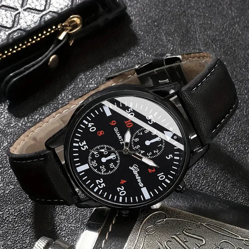 Men's Watch Gift Set with Sunglasses & Wallet