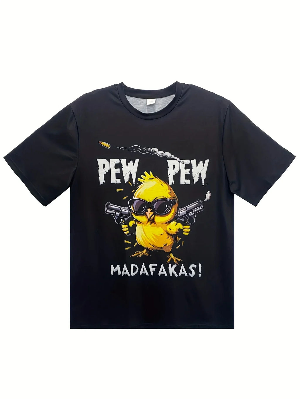 Men's Short Sleeve T-Shirt Casual Street Fashion Round Neck