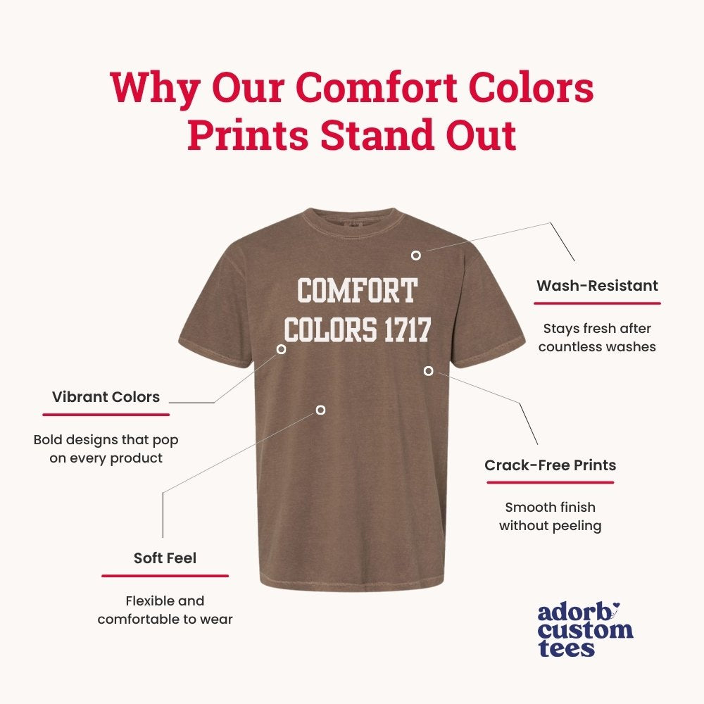 Floral Mama Comfort Colors Tee – Spring Mom Shirt or Mother’s Day Gift