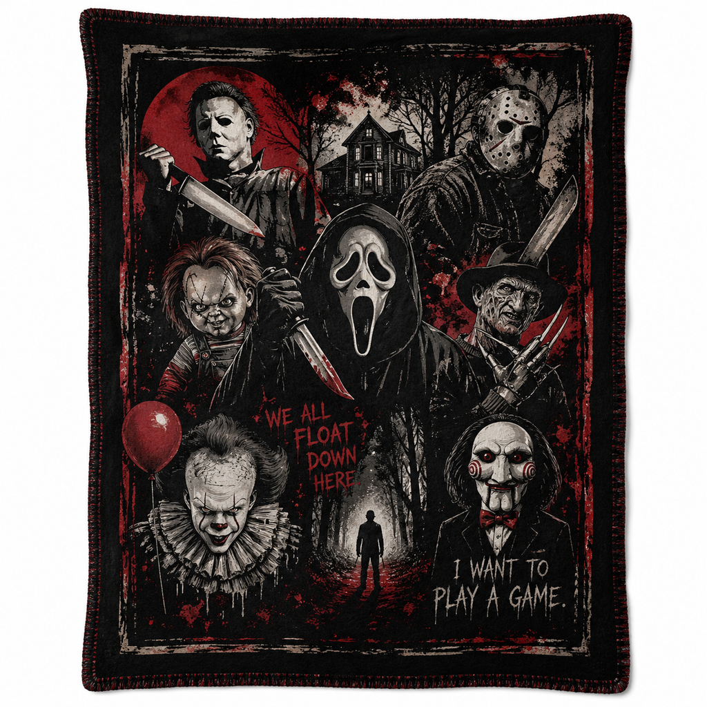 Mystery Reveal Horror Throw