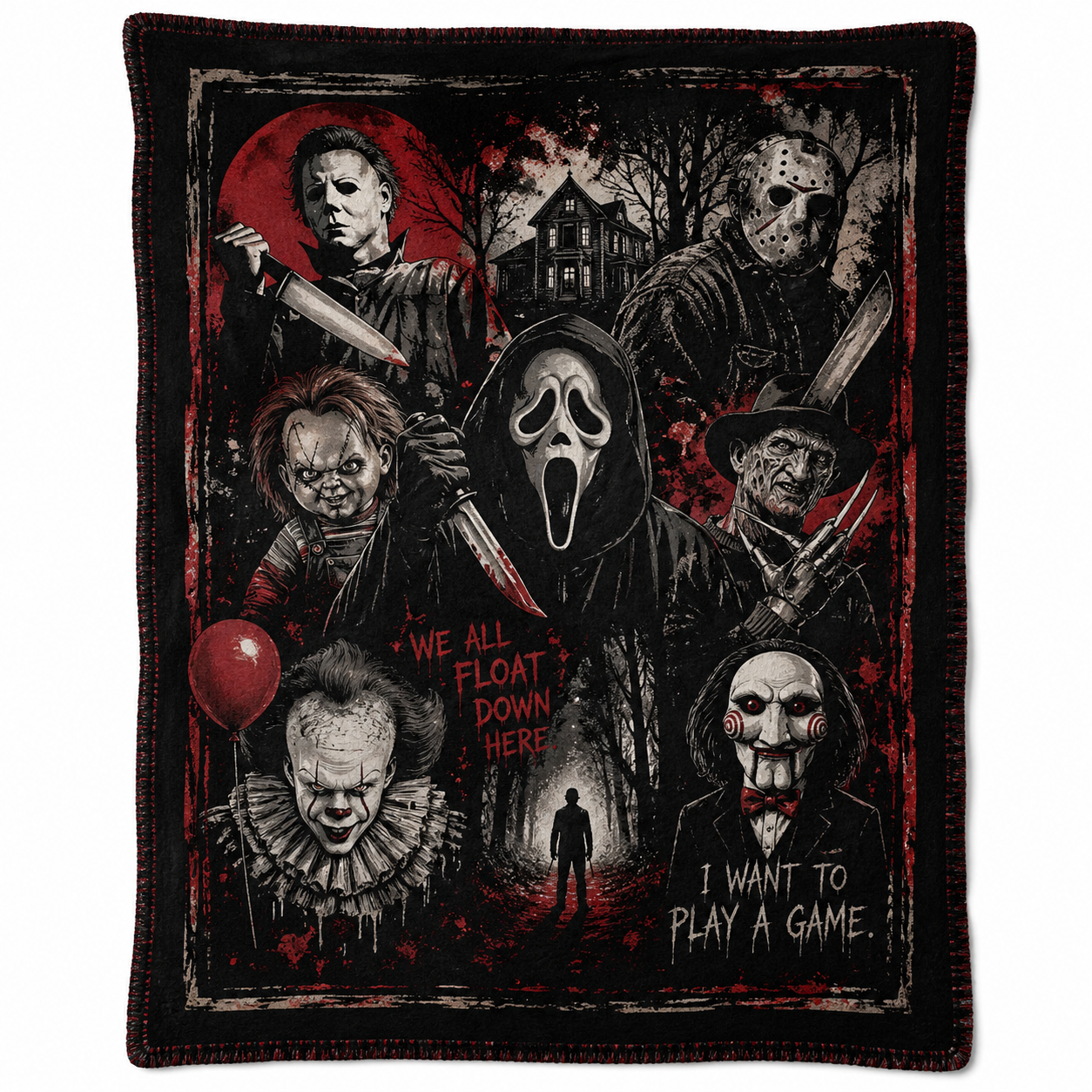 Mystery Reveal Horror Throw