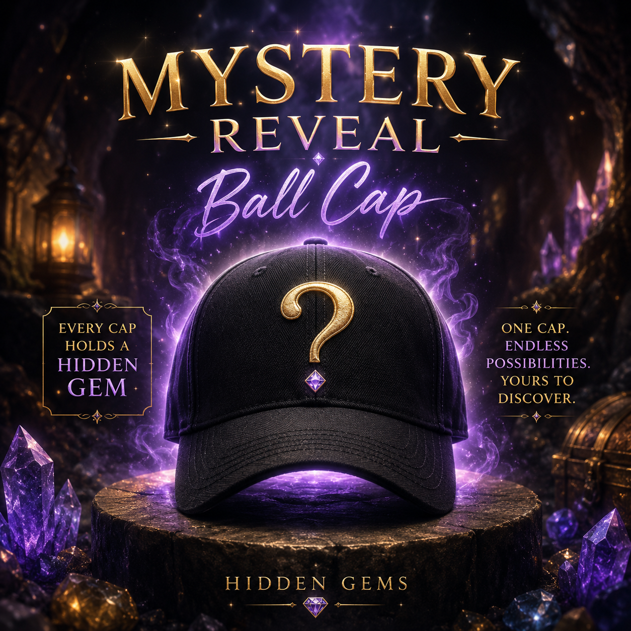 Mystery Reveal Ball Cap