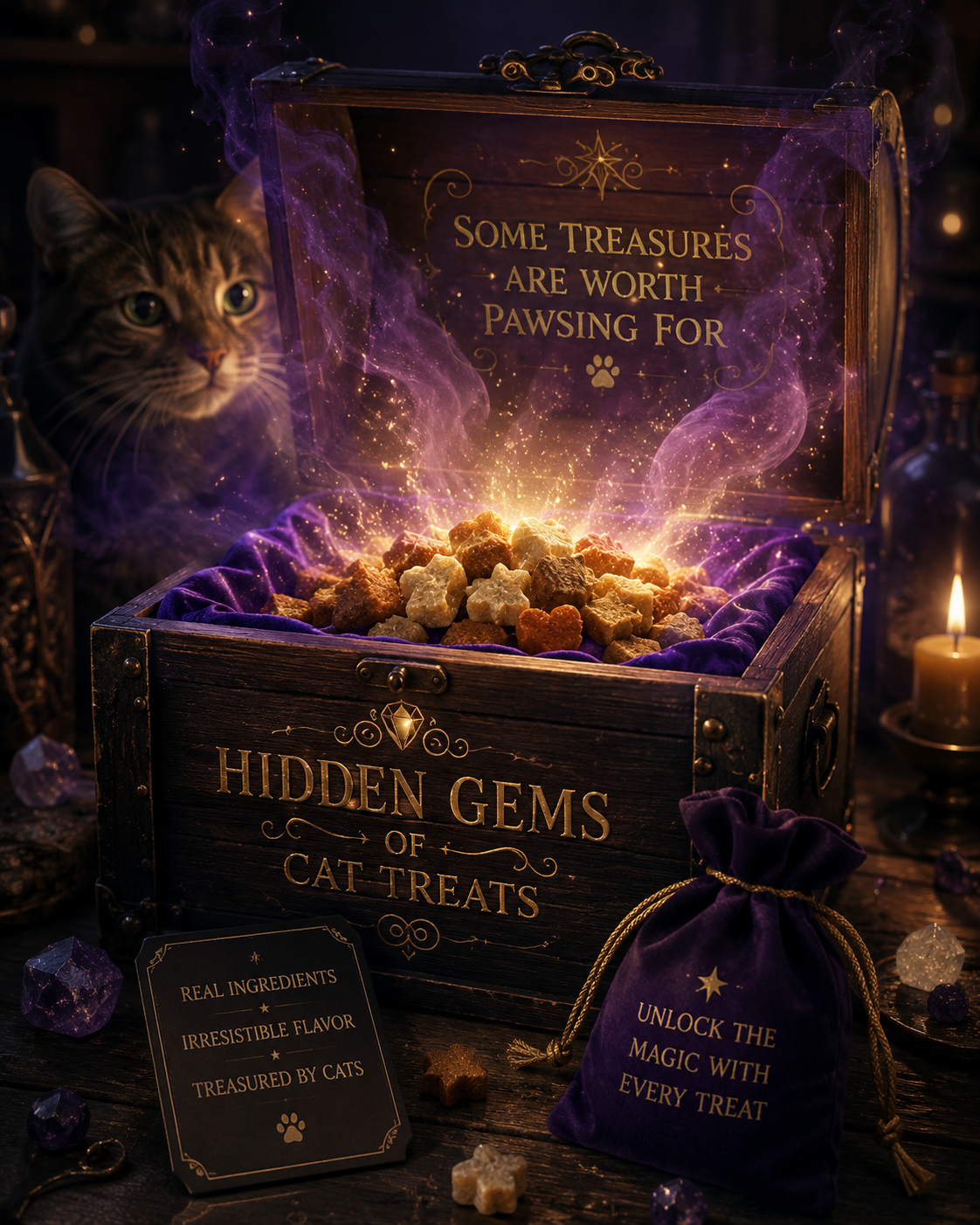 Mystery Reveal Cat Treats