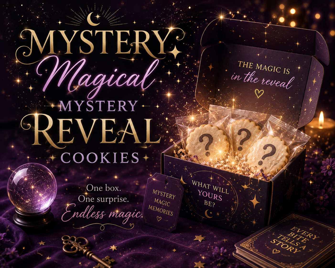 Mystery Reveal Cookies