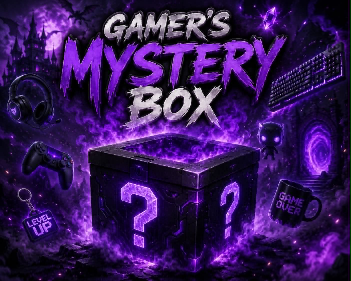 Mystery Reveal 🎮🕹️ Gamer Mystery Box 🕹️🎮